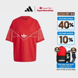  adidas Phong cách sống Áo Thun Originals Nữ Đỏ IC5387
