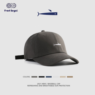Unisex Korean style small fish patterned baseball cap