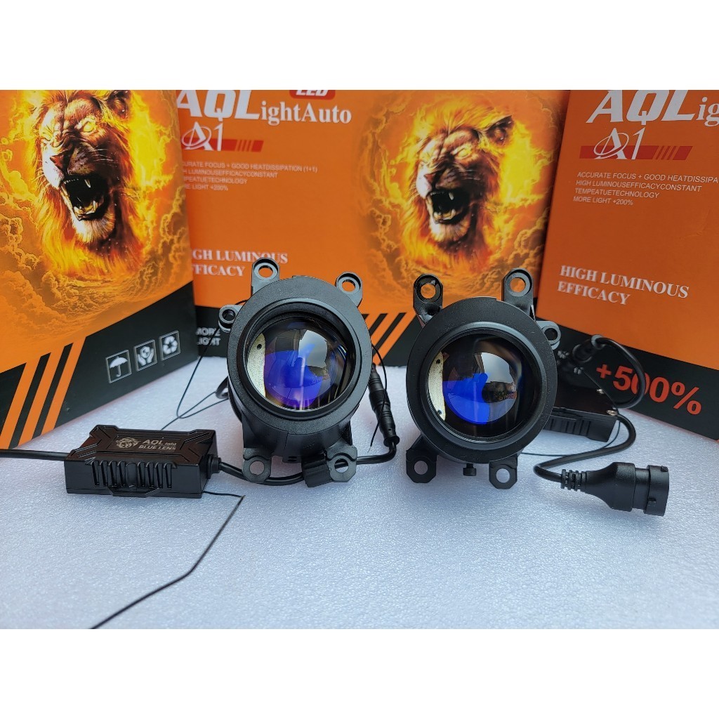 bi led bi gầm Kích thước 2.0inch 2.5icnh. Sáng 1 màu và sáng 3 màu. BH 36 tháng