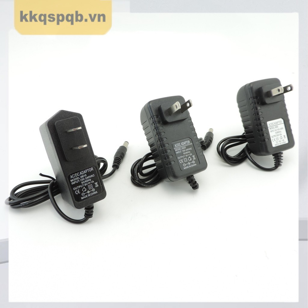 Ac 110V 220V sang DC 9V 1A 2A 3A 9V2A 9V1A Bộ chuyển đổi nguồn EU US 1000ma 2000ma 3000ma VNK3