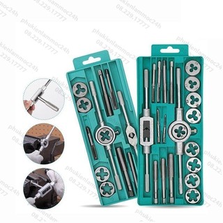 Bộ tạo ren 12 20 chi tiết bộ taro hợp kim siêu cứng 