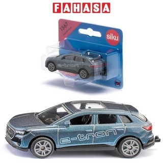 Đồ chơi mô hình xe audi q4 e-tron - siku 1567 - màu xanh dương đậm