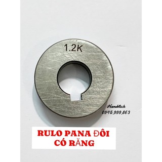 Rulo bánh xe dẫn tải dây máy hàn mig pana đôi có răng - rulo đẩy dây pana đôi có răng 1.2-1.2