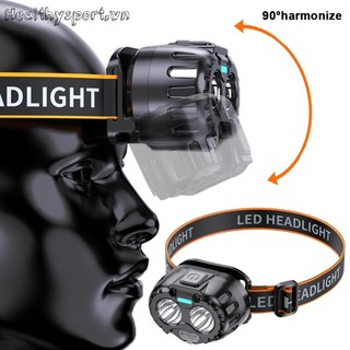 Đèn pha LED mạnh mẽ Cảm biến chuyển động Đèn pha chống nước IPX4 cho cắm trại câu cá