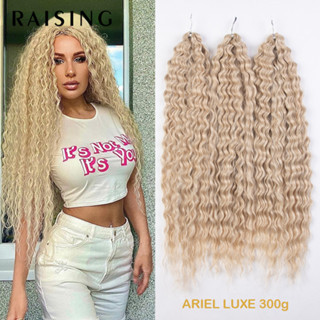  Raising Tổng Hợp Xoắn Móc Xoăn Tóc Ariel Sóng Nước Bím Tóc Ombre Tóc Vàng Nâu Xanh Xanh Dương Bện Tóc Nối Dài 