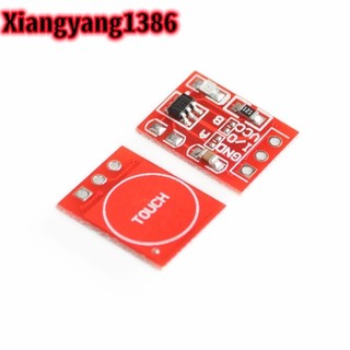 Mới TTP223 Nút cảm ứng Mô-đun Loại tụ điện Kênh đơn Tự khóa Cảm biến công tắc cảm ứng