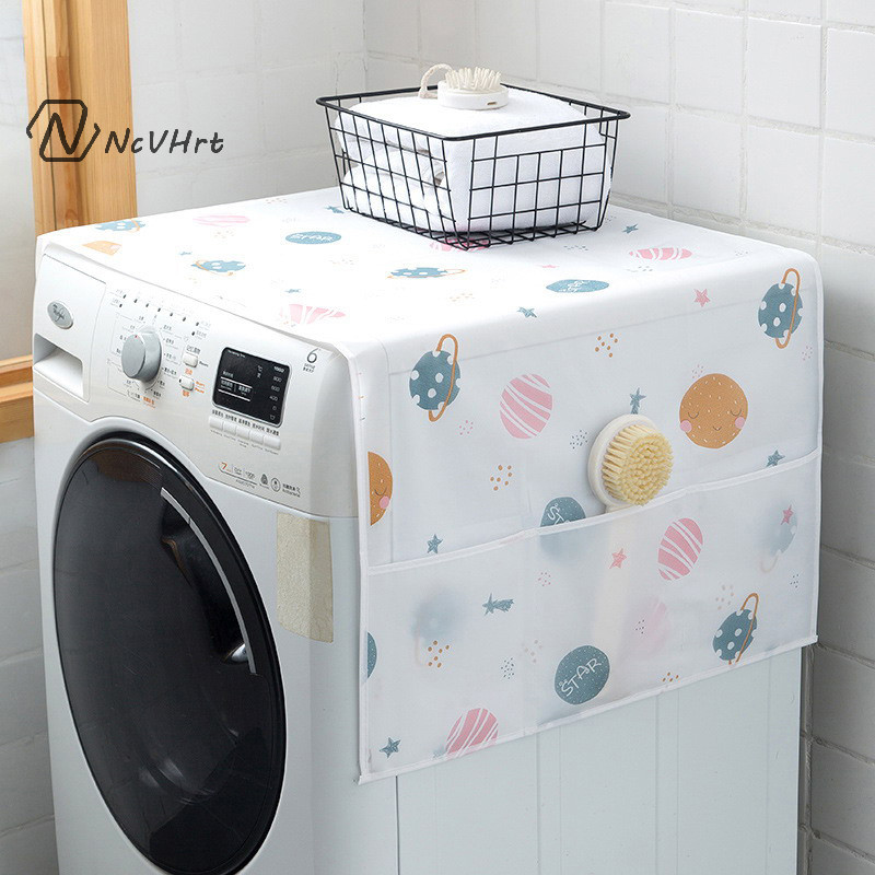 Ncvhrt Tủ Lạnh Máy Giặt Bao Vải Bụi Chống Dầu Bảo Quản Hộ Gia Đình Tủ Lạnh Bao Khăn / Mới /