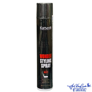Gôm xịt cứng tóc Karseell Spray Italy 380ml - MK