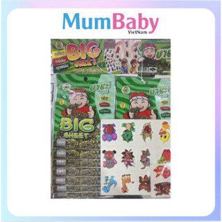 Rong Biển Big Sheet Dạng Miếng Dây 14 Gói Gói 2 Miếng Màu Xanh Vị Giòn Tan Đậm Đà Bổ Sung Dinh Dưỡng MumBaby