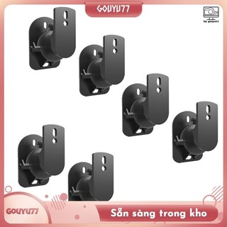 [Gouyu77] Loa đa năng Giá đỡ treo tường Giá đỡ trần có thể điều chỉnh Xoay và Xoay góc nghiêng bền