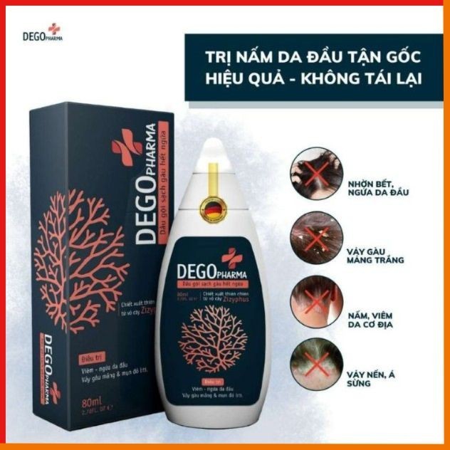 Dầu gội DEGO Hỗ Trợ Nấm Ngứa - HTstore