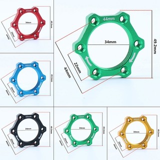 Xe Đạp Mặt bích Adapter Đi Xe Đạp Xoay Hub Phanh Đĩa Hợp Kim Nhôm Xe Đạp