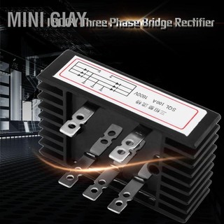 Mini Giay Bộ chỉnh lưu cầu điốt ba pha SQL100A 1600V AC sang DC