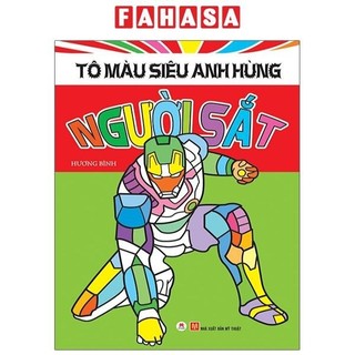 Sách Tô Màu Siêu Anh Hùng: Người Sắt
