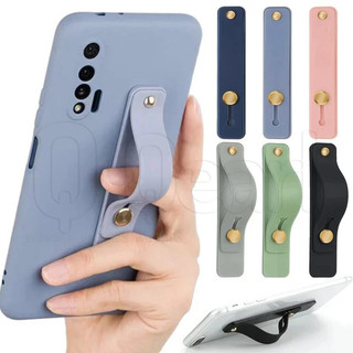 1 / 3 Giá đỡ điện thoại di động kéo đẩy - Giá đỡ điện thoại di động Finger Grip - Nhãn dán đế điện thoại đa năng - Hỗ trợ điện thoại chống dính - Tự dính, Màu kẹo, Di động