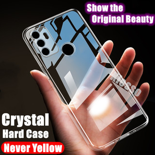Dành Cho OPPO A53 2020 CPH2127 CPH2131 Ốp Lưng PC Cứng Trong Suốt Chống Trầy Xước