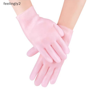 {Hot} 1 Đôi Găng Tay Chăm Sóc Tay Dưỡng Ẩm Silicone Chăm Sóc Da Bảo Vệ Tay Chống Nứt Spa Home {VN}