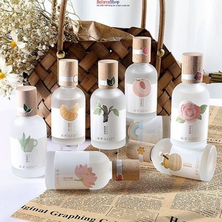 Nước hoa shimang nắp gỗ eau de parfum vỏ mờ sang trọng body mist shimang 50ml -beloveshop