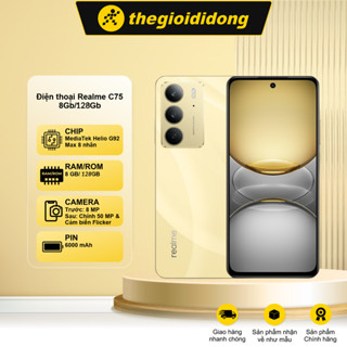 Điện thoại Realme C75 8-128GB - Hàng Chính Hãng