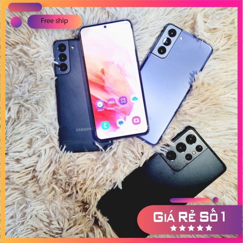 Điện Thoại Samsung S21 5G Đẹp sang Chống nước IP68 8/128gb