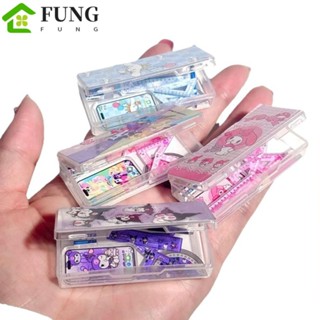  Mô Hình Hộp Đựng Bút Chì FUNG Cảnh Mô Phỏng Cinnamoroll Nhà Búp Bê Hộp Đựng Bút Chì Phụ Kiện Búp Bê Thiết Kế Như Thật Đa Năng Giai Điệu Kuromi Mini Hộp Văn Phòng Phẩm Nhà Chơi 