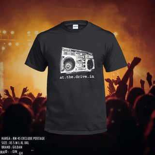 Tại DRIVE IN BAND 100% COTTON ÁO THUN UNISEX ĐỒ HỌC IN