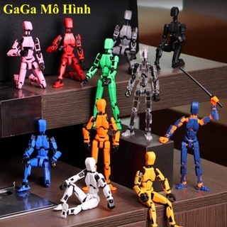  Mô hình lắp ráp robot dummy 13 kèm tay và phụ kiện thay thế khớp cử động linh hoạt 