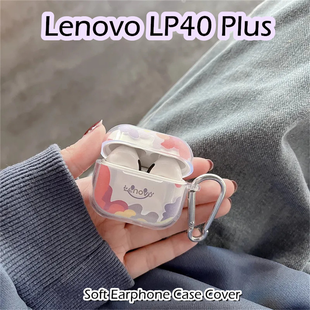 [Giảm giá hấp dẫn] Cho Lenovo LP40 Plus ốp tai ng Case Vỏ Bảo Vệ Hộp Sạc Tai Nghe Ý tưởng hợp thời t