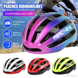 ♕ Peaches Mũ bảo hiểm đi xe đạp Xe đạp đường trường một mảnh Unisex Mũ bảo hiểm xe đạp siêu nhẹ chống va chạm chuyên nghiệp Mũ bảo hiểm đi xe đạp đường núi