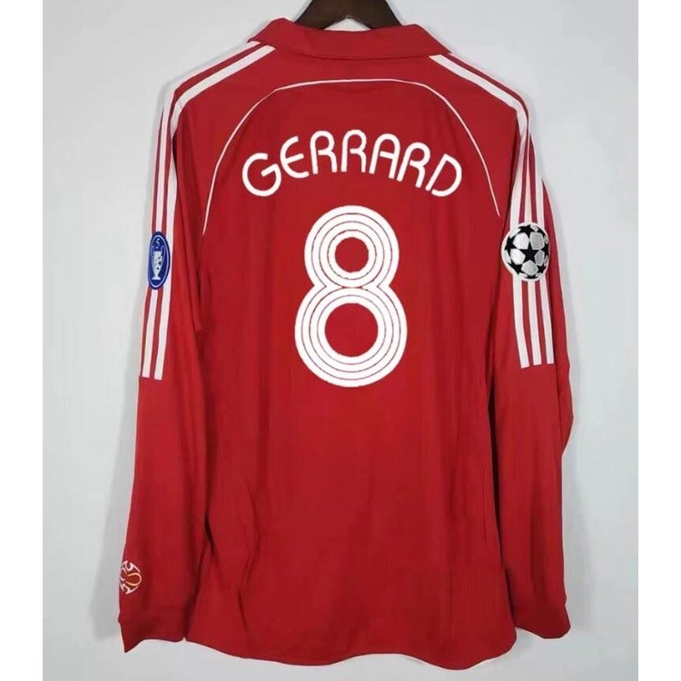 2004 2005 2006 LIVERPOOL Retro Jersey LFC Áo bóng đá cổ điển cho Gerard Alonso Torres Ucl