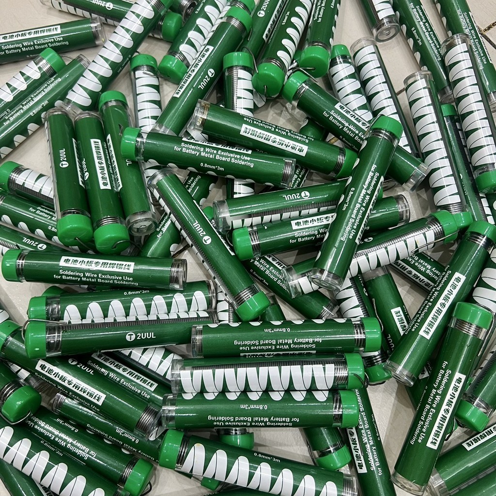 Chì hàn cell pin 2UUL chính hãng 0.8mm x 3m