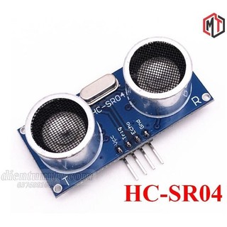 Module cảm biến siêu âm hc-sr04 + đế / mặt nạ