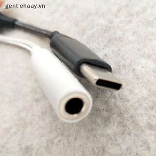 Gg type c 3.5 jack tai nghe âm thanh cáp aux cho usb sang 3.5 mm tai nghe adapter vn