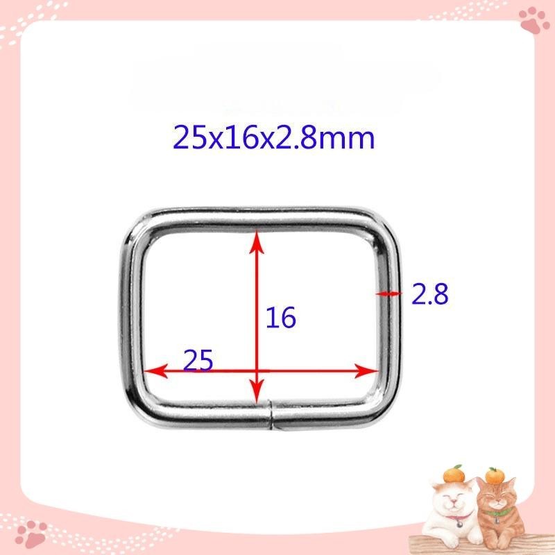 Khoen chữ nhật 2.5cm ( Combo 2 cái )