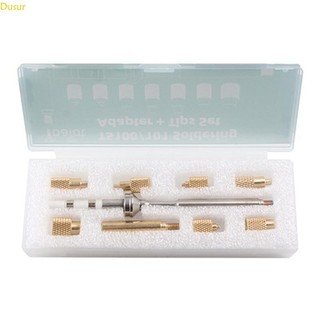 Dusur brass heat melt chèn nut assortment m 2 m 8 hot melt chèn nuts set