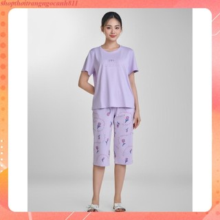 Bộ cộc tay quần ngố cotton supima Winny 24120