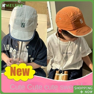 Mũ chống nắng MELENE, Mũ bóng chày trẻ em thêu chữ khô nhanh, Mũ lưỡi trai trẻ em Mũ trẻ em
