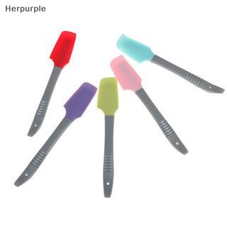 Her 1 Mini Silicone Kem Bơ Bánh Thìa Trộn Batter Scraper Brush VN