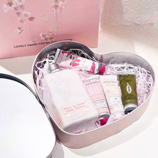 L 'occitane Romantic Flower Fragrance Love Set Sữa dưỡng thể hoa anh đào 250ml Kem dưỡng tay hoa hồng Bộ 5 món làm quà ngày lễ cho bạn gái