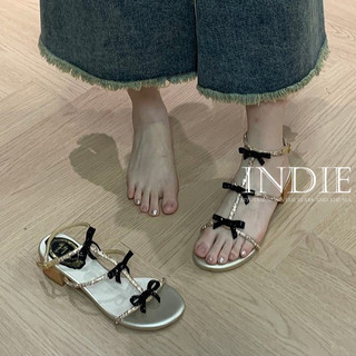 INDIE Giày Cao Gót Mũi Nhọn GIÀY SANDAL Thời Trang Mới 2023 Cho Nữ Độc đáo Chất liệu tốt Hợp thời Bảnh bao FGL2450LV3 20Z240517