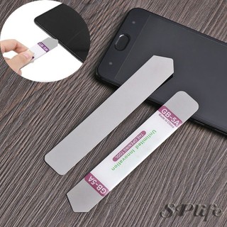 Điện thoại di động màn hình lcd cong spudger mở thẻ dụng cụ siêu mỏng linh hoạt điện thoại di động tháo rời thép kim loại