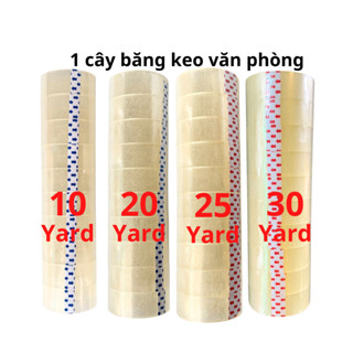  SKU425 - Băng keo trong văn phòng loại nhỏ 1 cây 10 cuộn rộng 1.8cm 10yard-20yard-25yard-30yard 