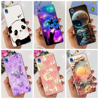 Dành cho iPhone XR 6.1 "Vỏ điện thoại TPU silicon mềm vẽ hoa gấu trúc dễ thương