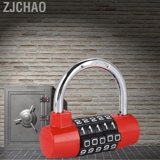 Zjchao 5 Digit Code Lock Padlock U Shaped Suitcase Door Combination