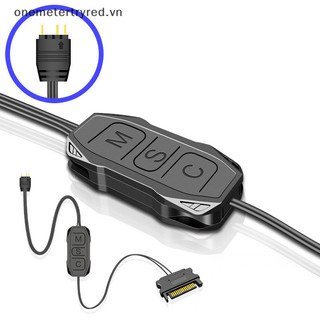 Bộ Điều Khiển ARGB Metertryed 5V 3PIN Sang SATA Bộ Điều Khiển RGB Mini 3PIN Hub Cho Máy Tính Vỏ Cpu Quạt Mát Tản Nhiệt Đèn LED VN
