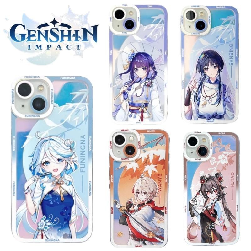 Ốp Lưng Cho Samsung Galaxy A12 A03 A32 A52 A54 A50 A50S A30S A22 A53 A03S A22 A13 Game Genshin Impac