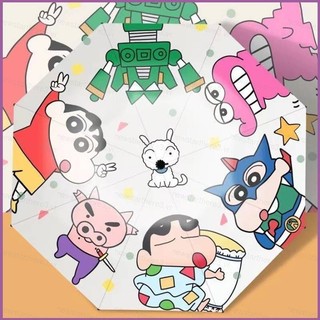 Ye Crayon Shin-chan Hoàn Toàn Tự Động Gấp Bé Gái Dễ Thương Ô Nắng Mưa Ô Chống Nắng Chống Tia UV