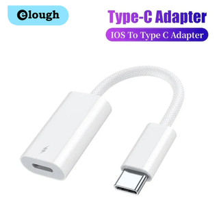Bộ chuyển đổi sạc nhanh Elough 60W Type-C Lightnlng Nữ sang USB C Nam Bộ chuyển đổi cáp