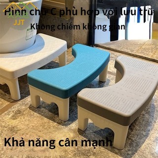 Jjtbathroom bồn cầu dày chống trượt cho trẻ em bước chân bồn cầu