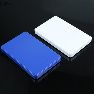Qiuwu usb 2.5 inch sata hộp đựng ổ cứng gắn ngoài hộp đựng ổ cứng.